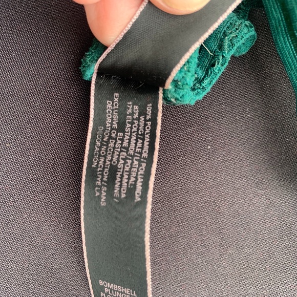 VICTORIA SECRET 34A Bombshell Laced Green Bra - Picture 10 of 11